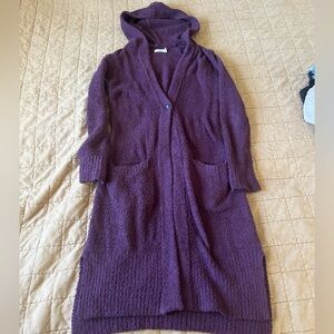 UGG Purple Hooded Women's Sweater
